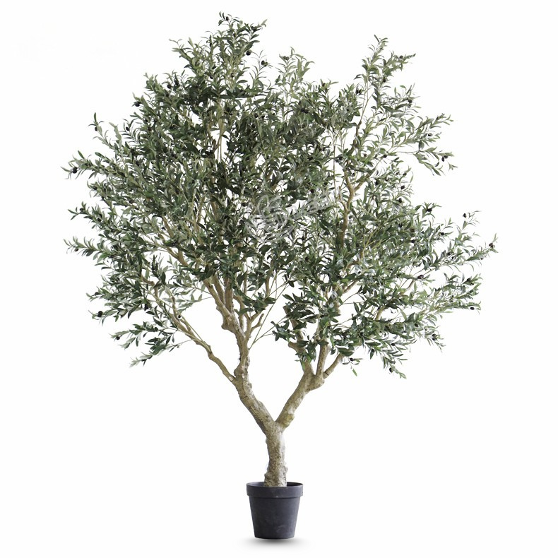 Artificial Bonsai Tree Indoor Decoration Faux Olive Plant
