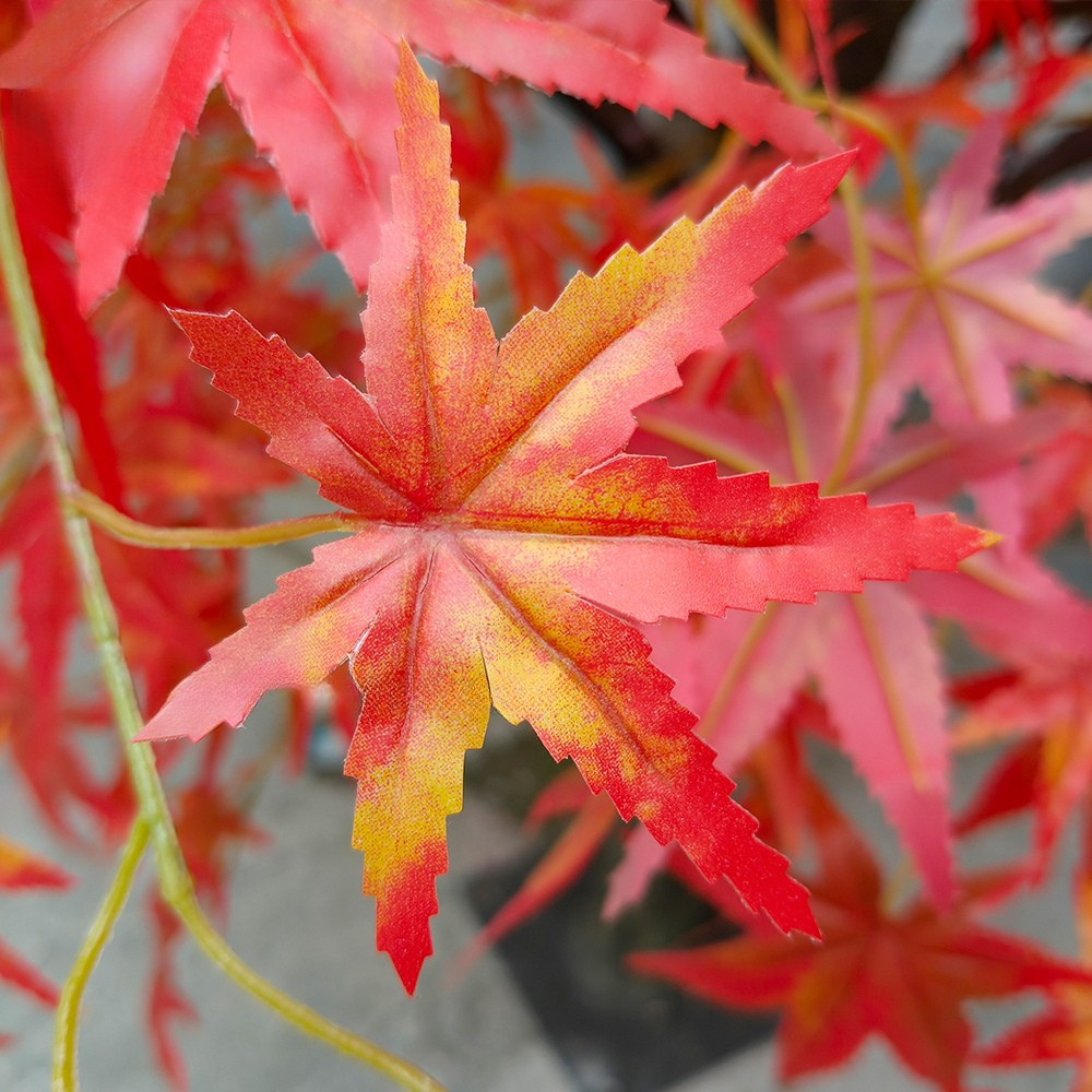 3m Red Chinese Maple Artificial Tree for Outdoor Wedding Decor