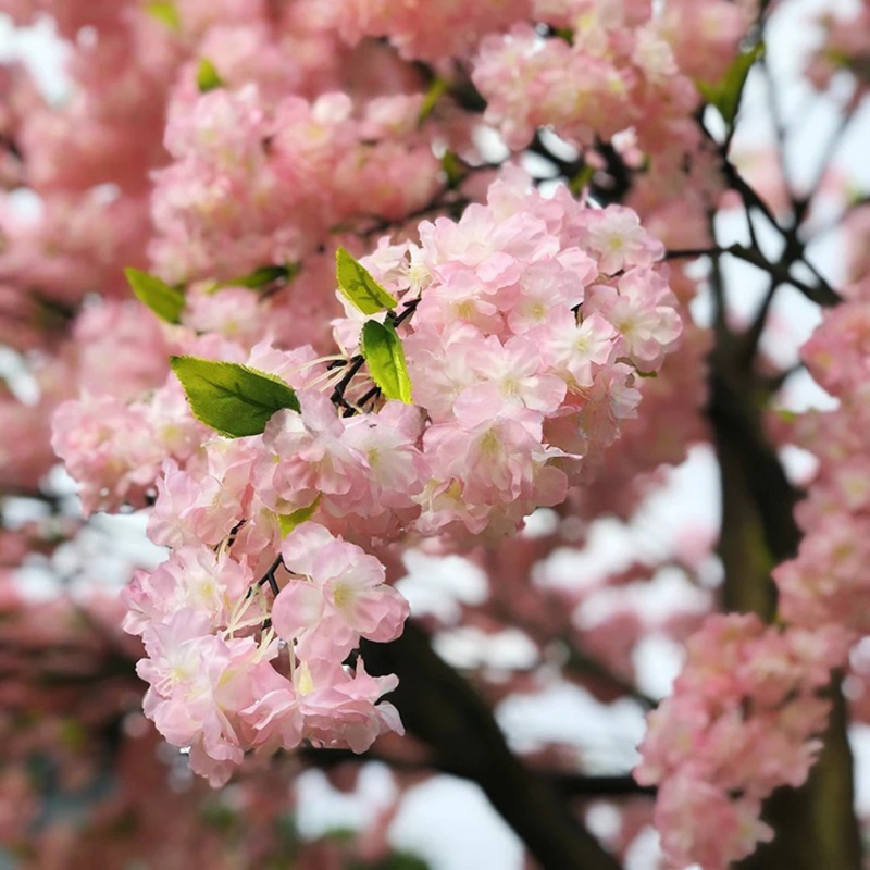 Artificial Cherry Blossom Tree 3.5 M Vibrant Pink Indoor Outdoor