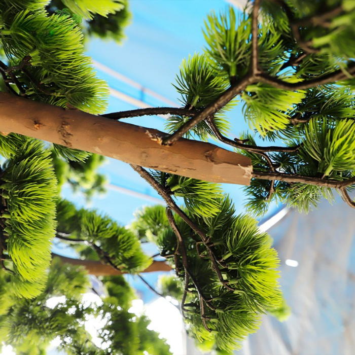 Artificial Welcoming Pine Tree 10ft Hotel Lobby Display