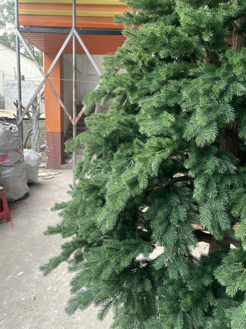 Artificial Christmas Tree 20 FT Realistic Wood Branch Outdoor Decor