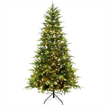 Alpine Fir Pre-Lit Artificial Christmas Tree