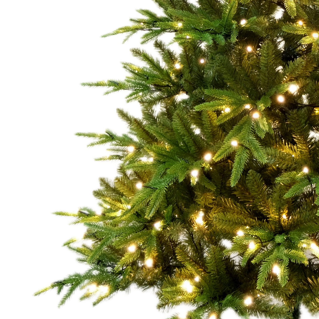 Alpine Fir Pre-Lit Artificial Christmas Tree