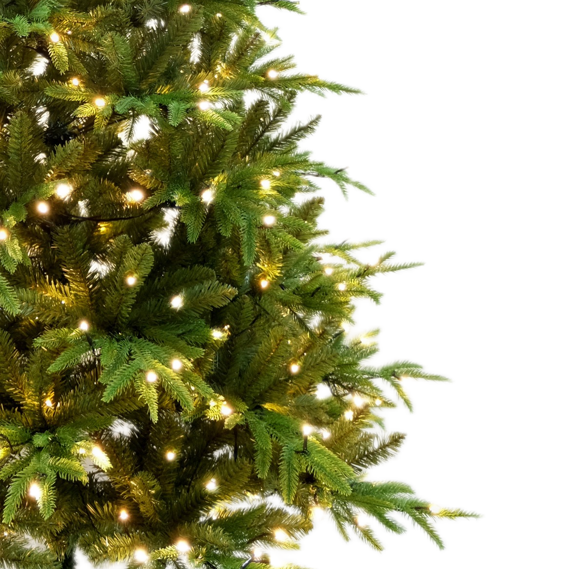 Alpine Fir Pre-Lit Artificial Christmas Tree