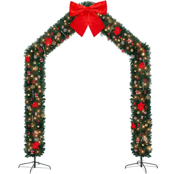 Artificial Christmas Tree Archway Entrance for Events