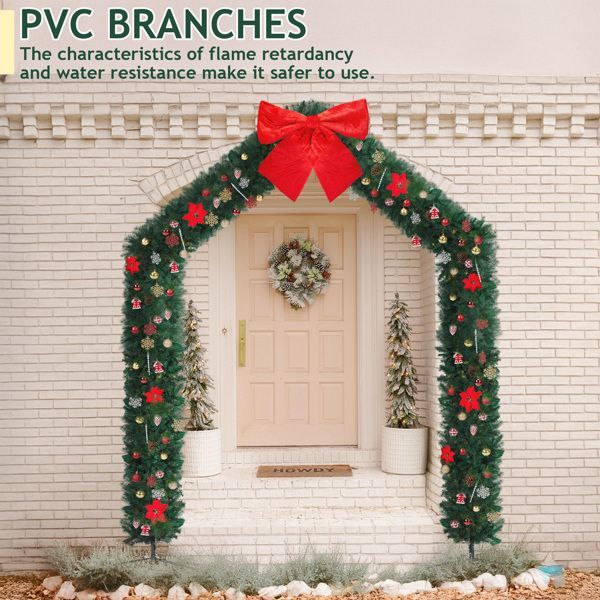 Artificial Christmas Tree Archway Entrance for Events