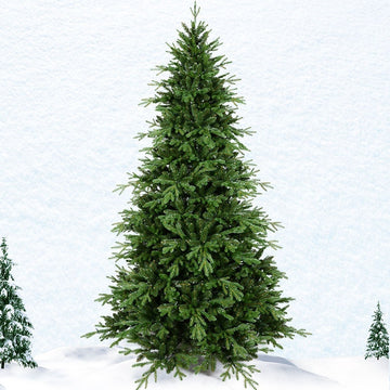 Artificial Christmas Tree Green or Snow Premium Artificial