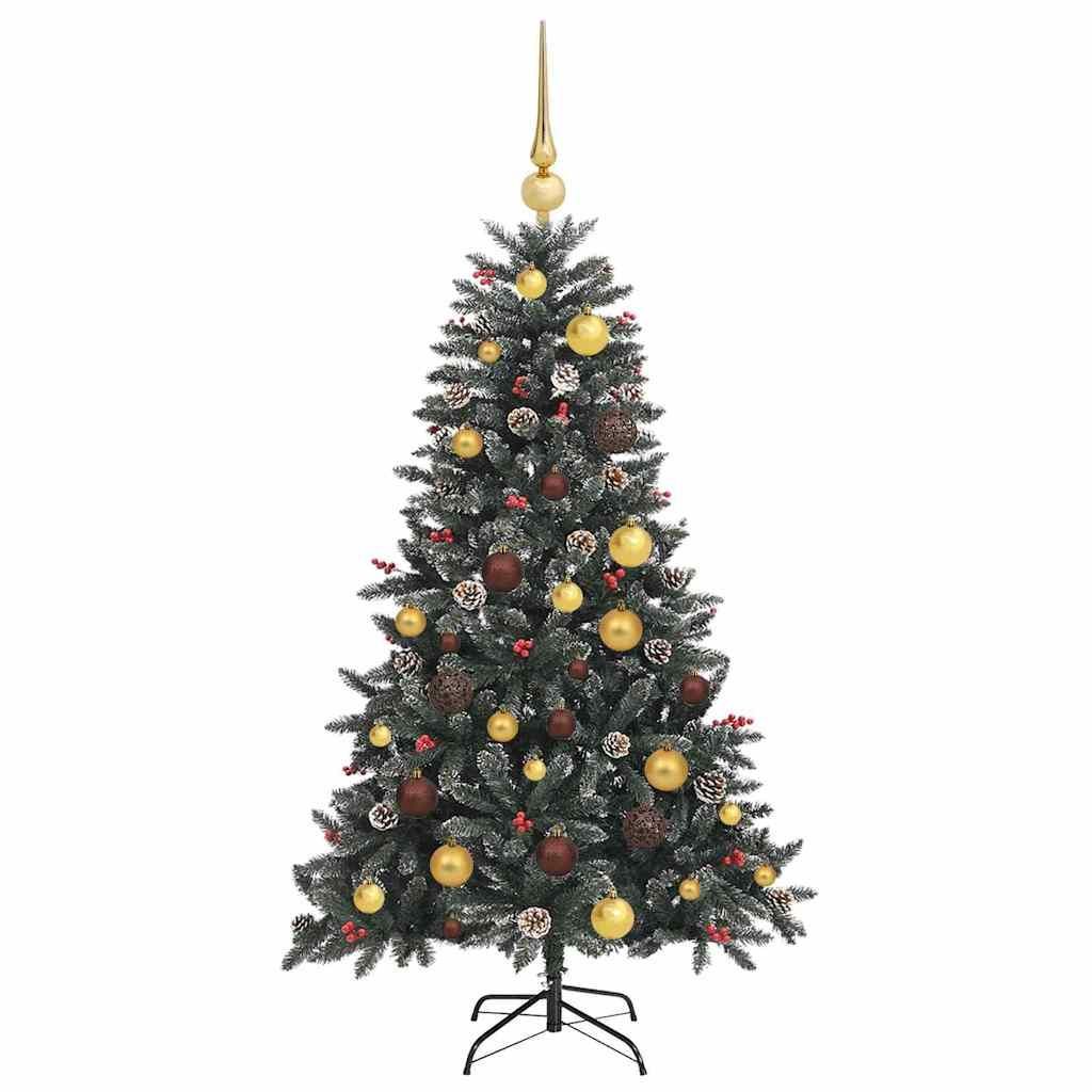 Artificial Christmas Tree In Green with Prelit LED Glow