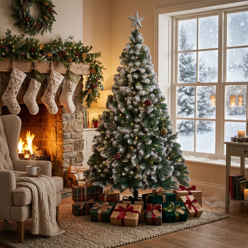 Artificial Christmas Tree Premium Douglas Fir Realistic Unlit