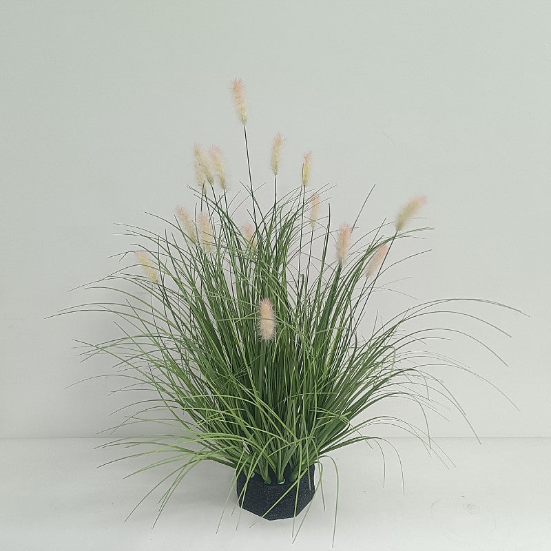 Artificial Foxtail Grass Stems Reed Faux Plants for Decorating