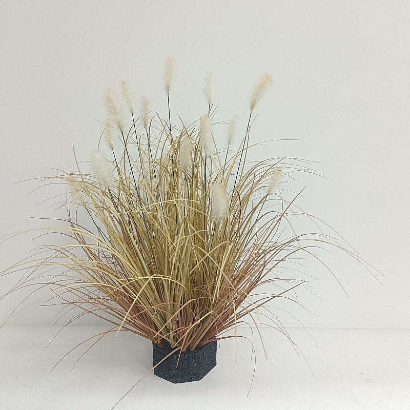 Artificial Foxtail Grass Stems Reed Faux Plants for Decorating