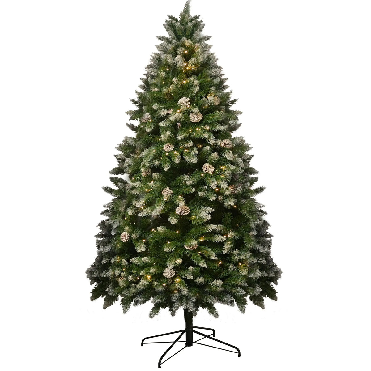 Artificial Frosted Christmas Tree 5FT 619 Snow with LEDs