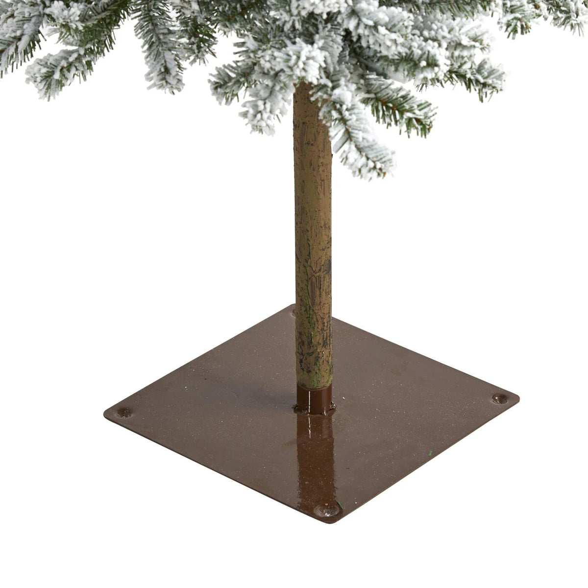 Artificial Frosted Christmas Tree 6FT with 200 Lights