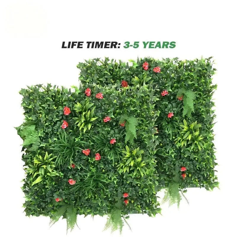 Artificial Grass Wall Panel 40x40inch Eco for Indoor Outdoor Office