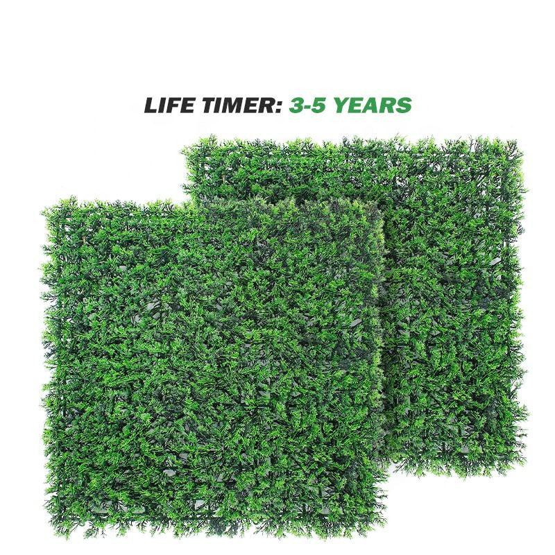 Artificial Grass Wall Panel RSF 50*50cm Eco Green Tile