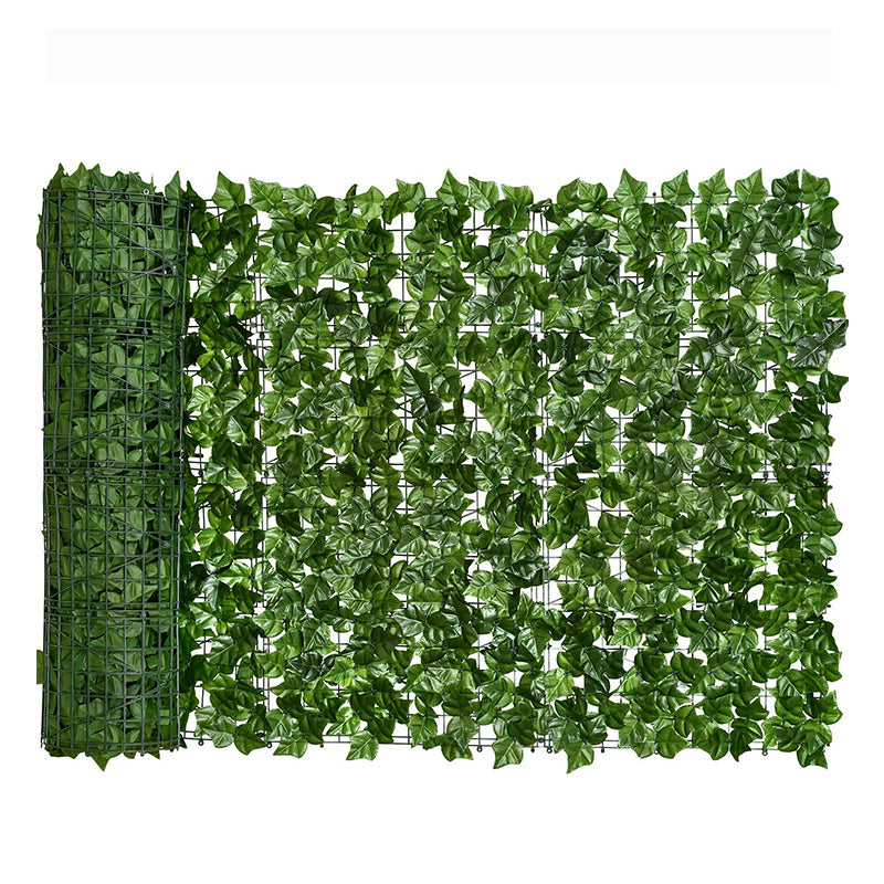 Artificial Ivy Leaf Fence Privacy Screen Expandable Panel Roll