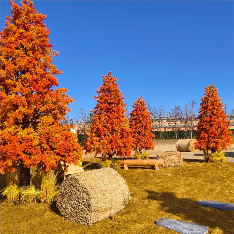 Artificial Metasequoia Cedar Trees for Seasonal Displays