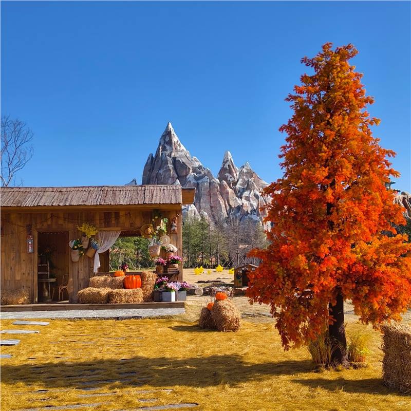 Artificial Metasequoia Cedar Trees for Seasonal Displays