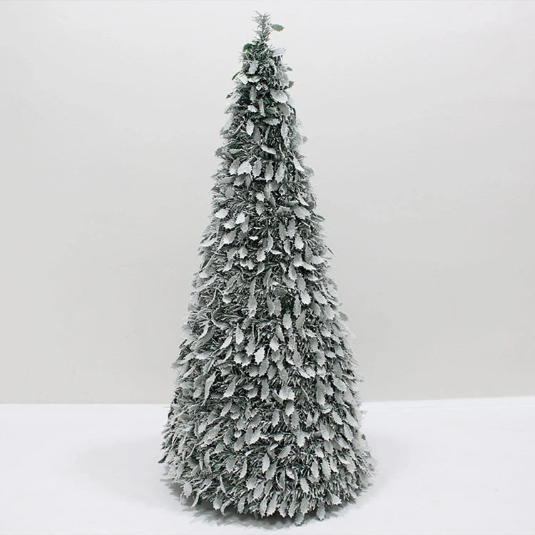 Artificial Pine Snowing Decorative Christmas Tree with LED Lights