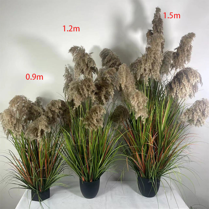 Artificial Reed Grass Stems for Window and Hotel Displays