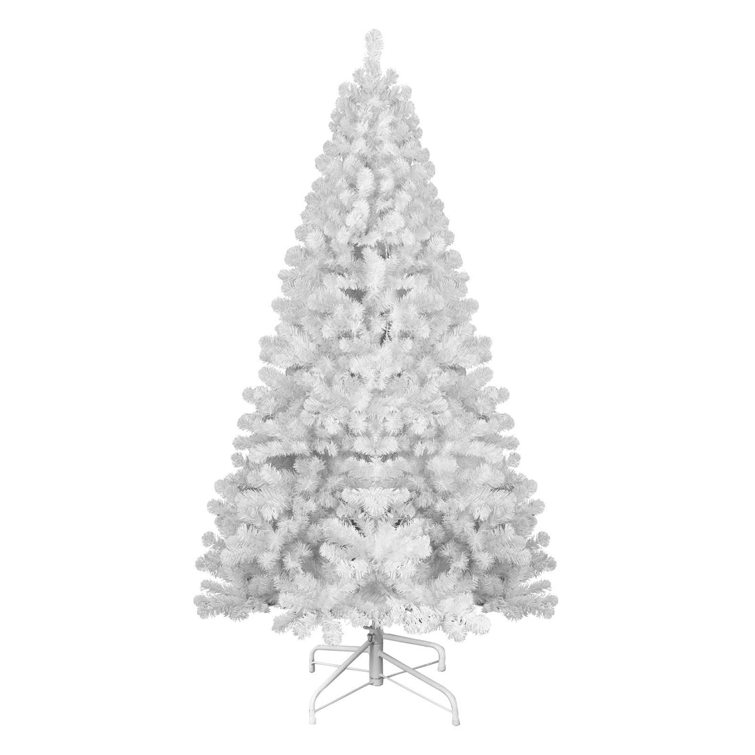 Winter White Artificial Christmas Tree with Full Branches