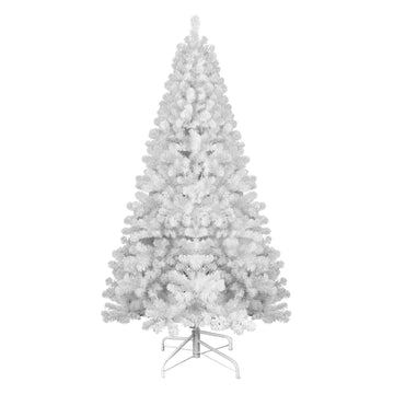 Winter White Artificial Christmas Tree with Full Branches