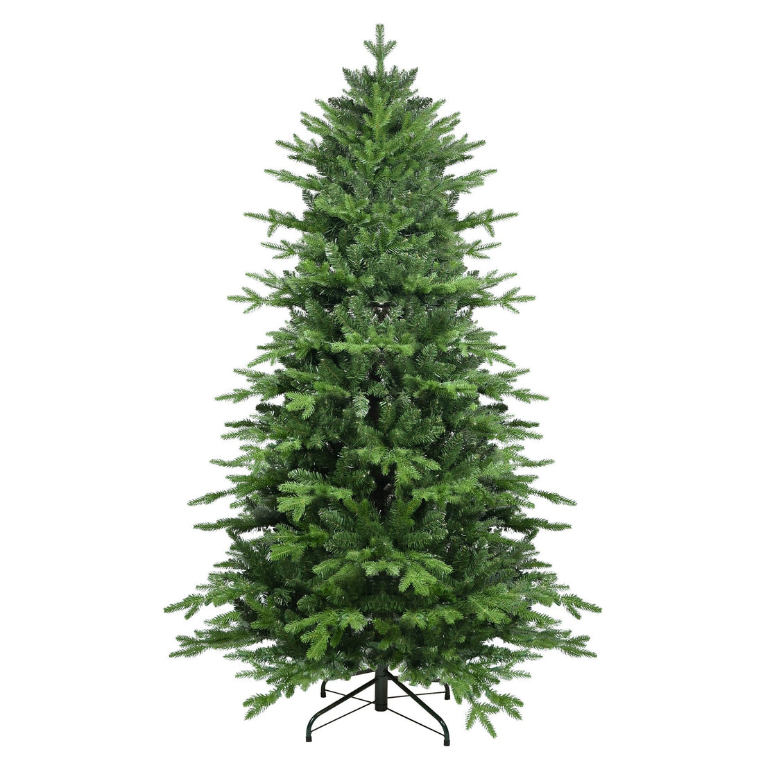 Mountain Fir Artificial Christmas Tree with Layered PE Tips