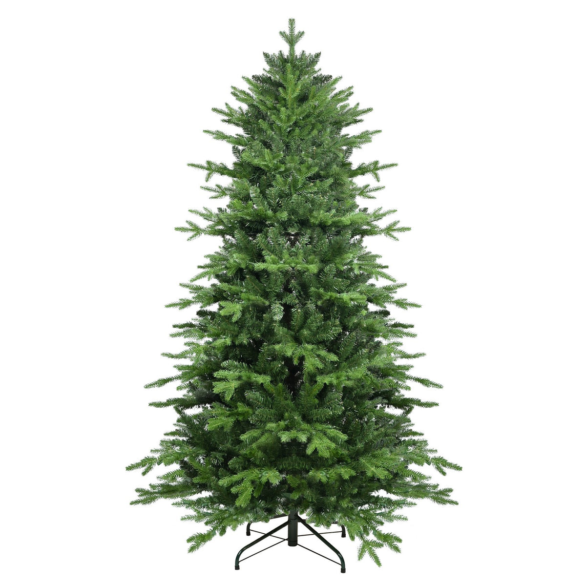 Mountain Fir Artificial Christmas Tree with Layered PE Tips