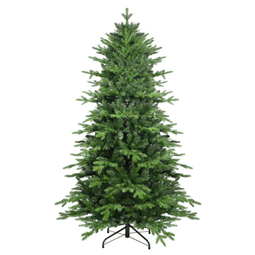 Mountain Fir Artificial Christmas Tree with Layered PE Tips