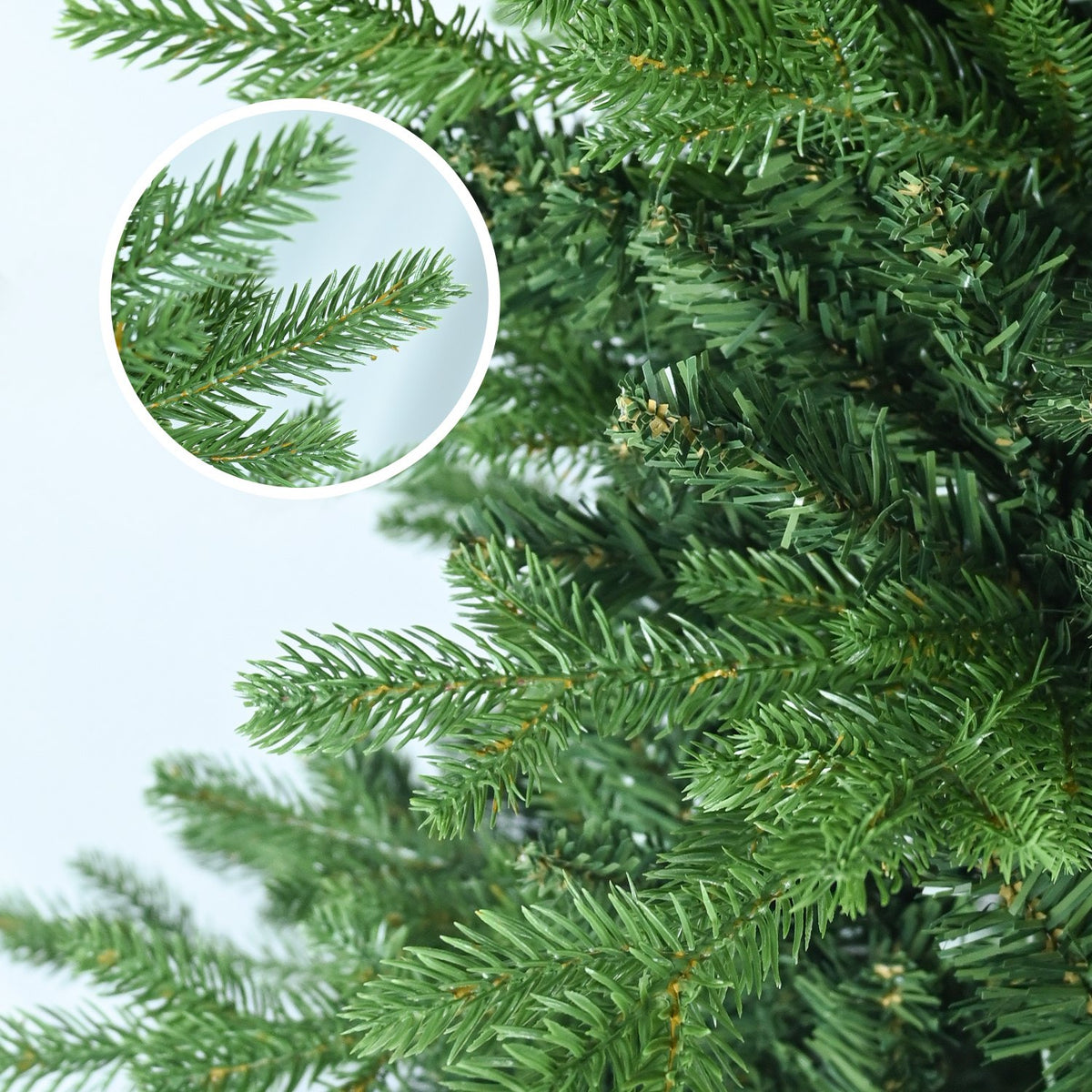 Mountain Fir Artificial Christmas Tree with Layered PE Tips