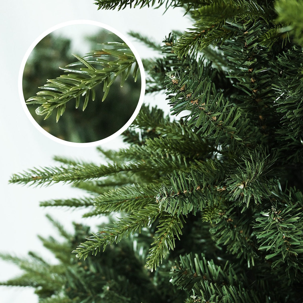 Highland Spruce Artificial Christmas Tree with Drop-Down Branches