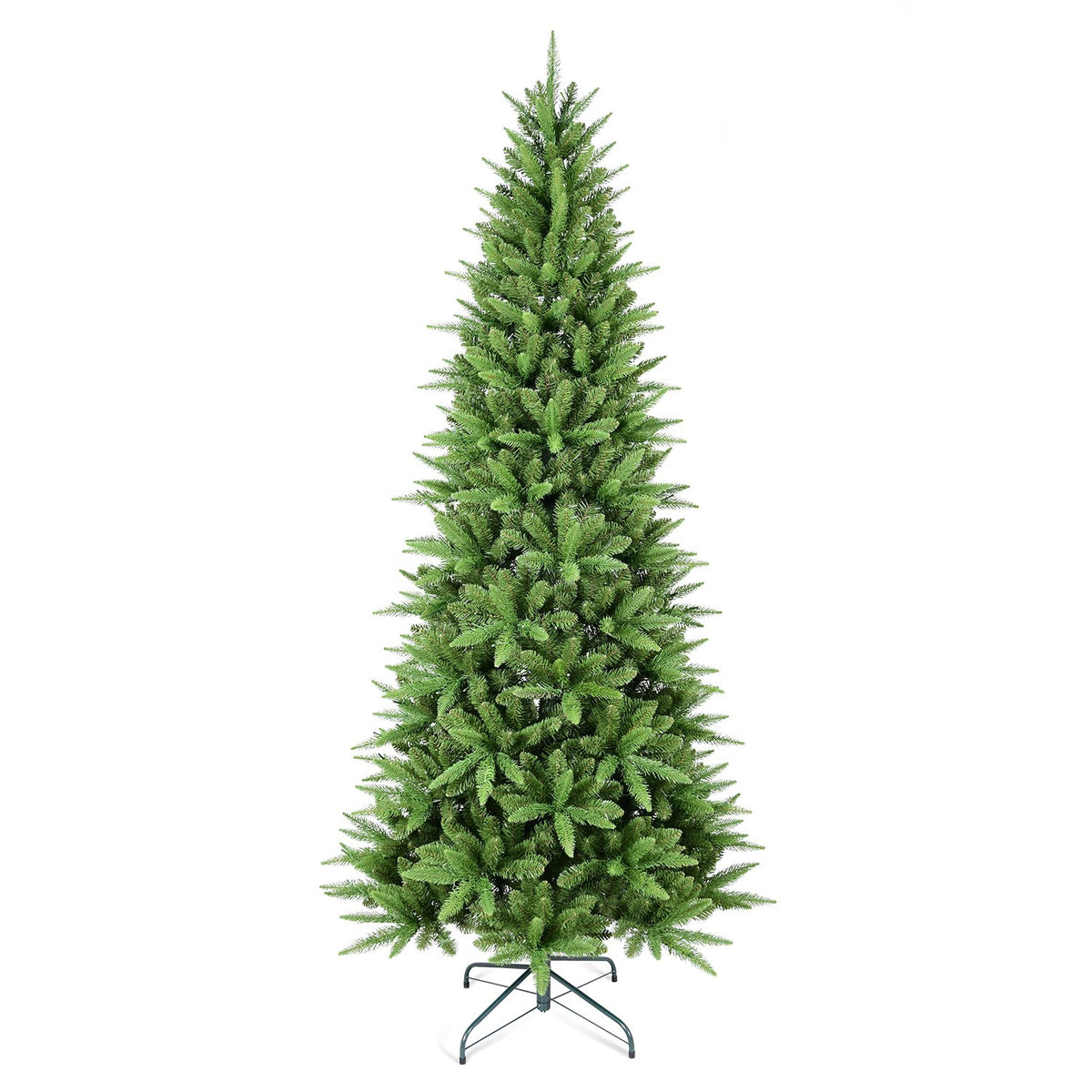 Slender Balsam Fir Artificial Christmas Tree with Lifelike Mixed Tips