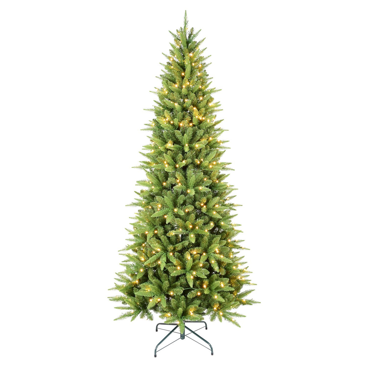 Slender Balsam Fir Artificial Christmas Tree with Lifelike Mixed Tips