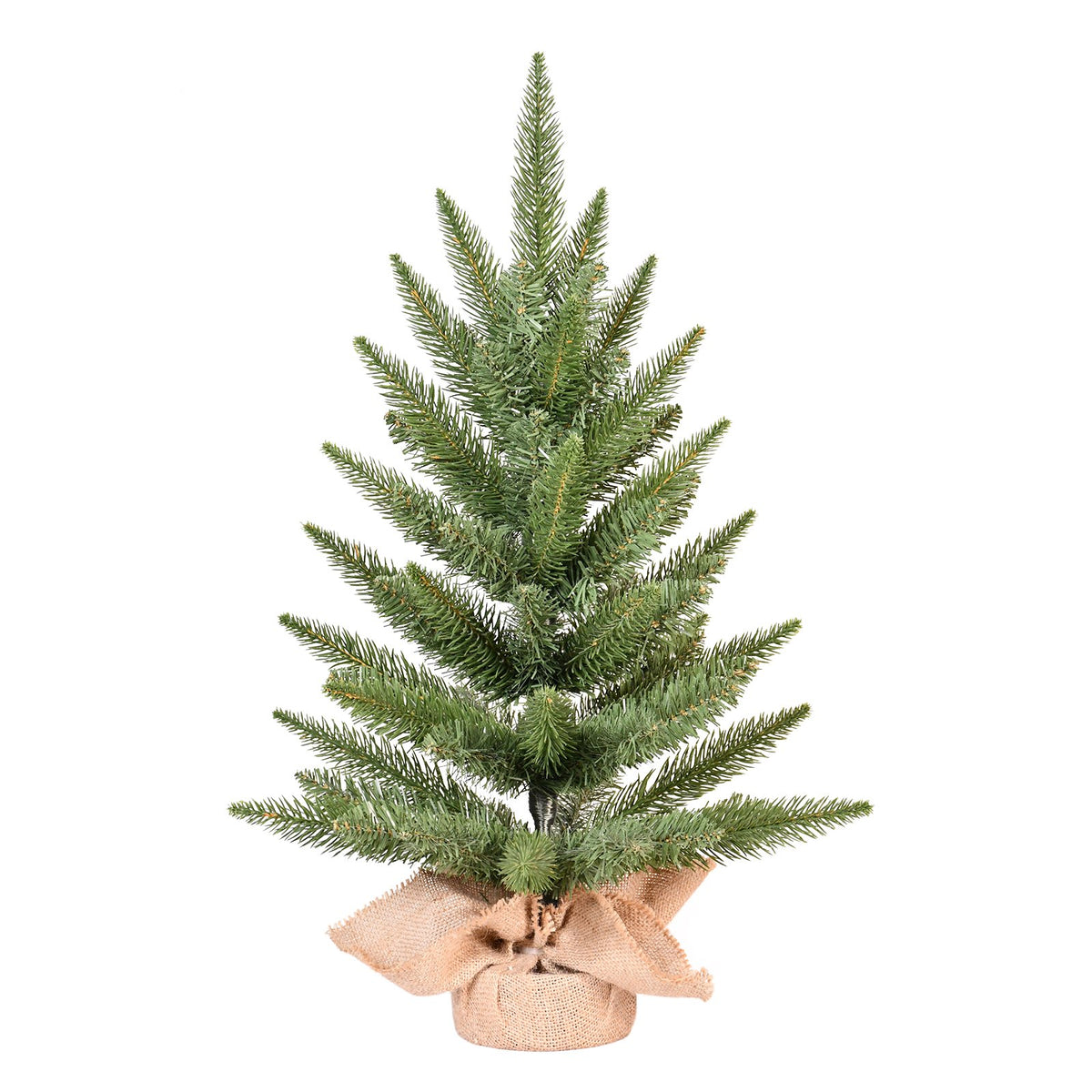 Slender Balsam Fir Artificial Christmas Tree with Lifelike Mixed Tips
