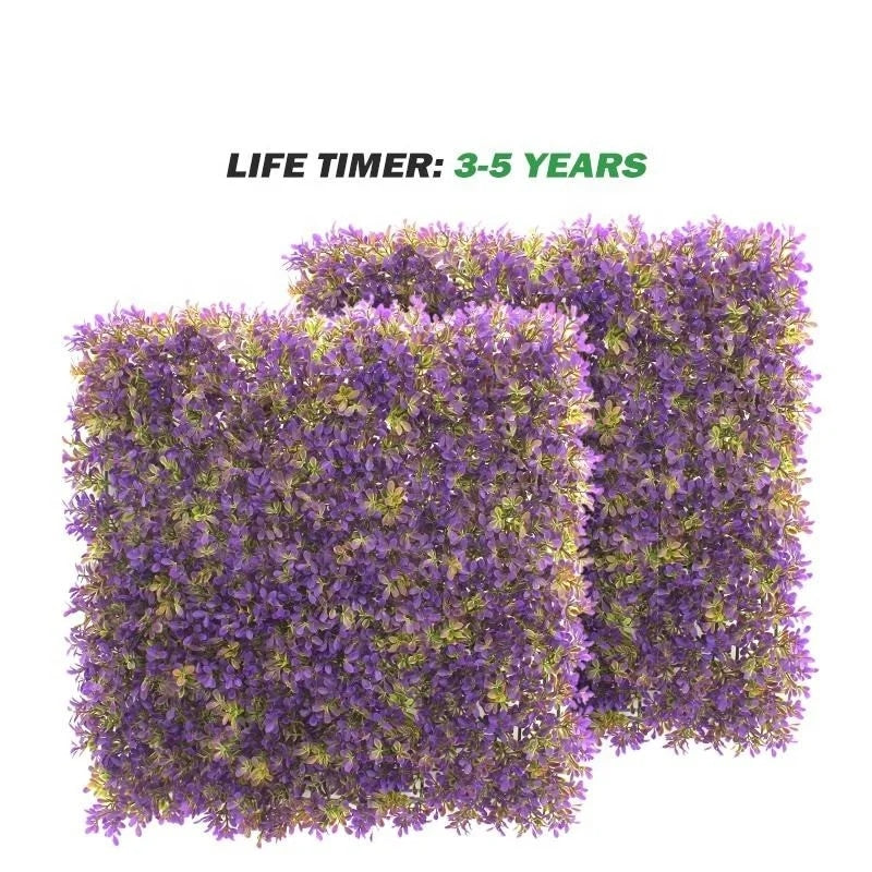 Boxwood Fence Artificial Plant Panel 50*50cm Anti UV Eco