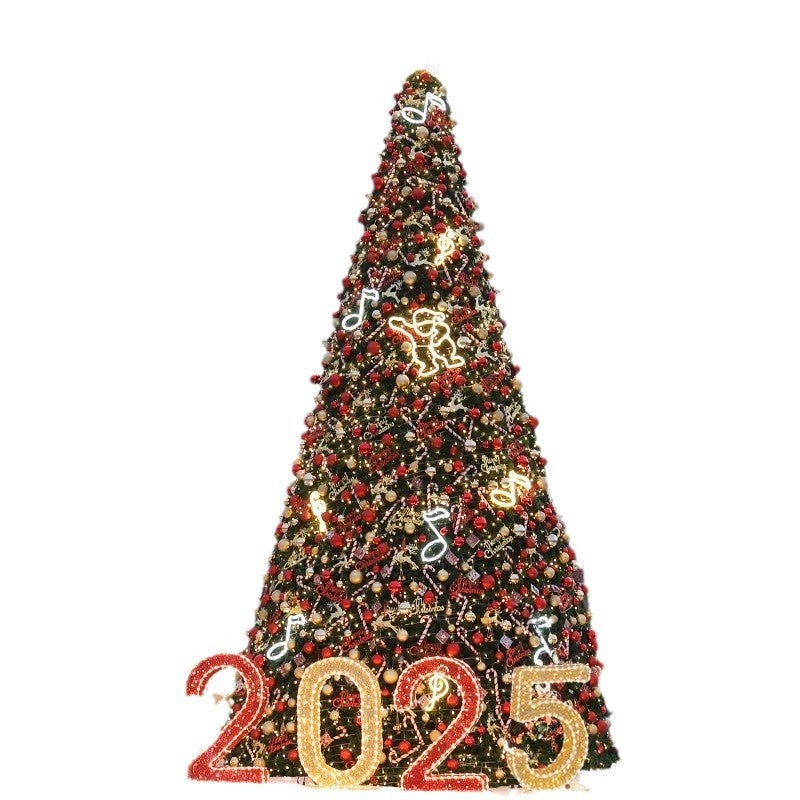 Commercial Giant Christmas Tree Outdoor with Tree LED Lighting