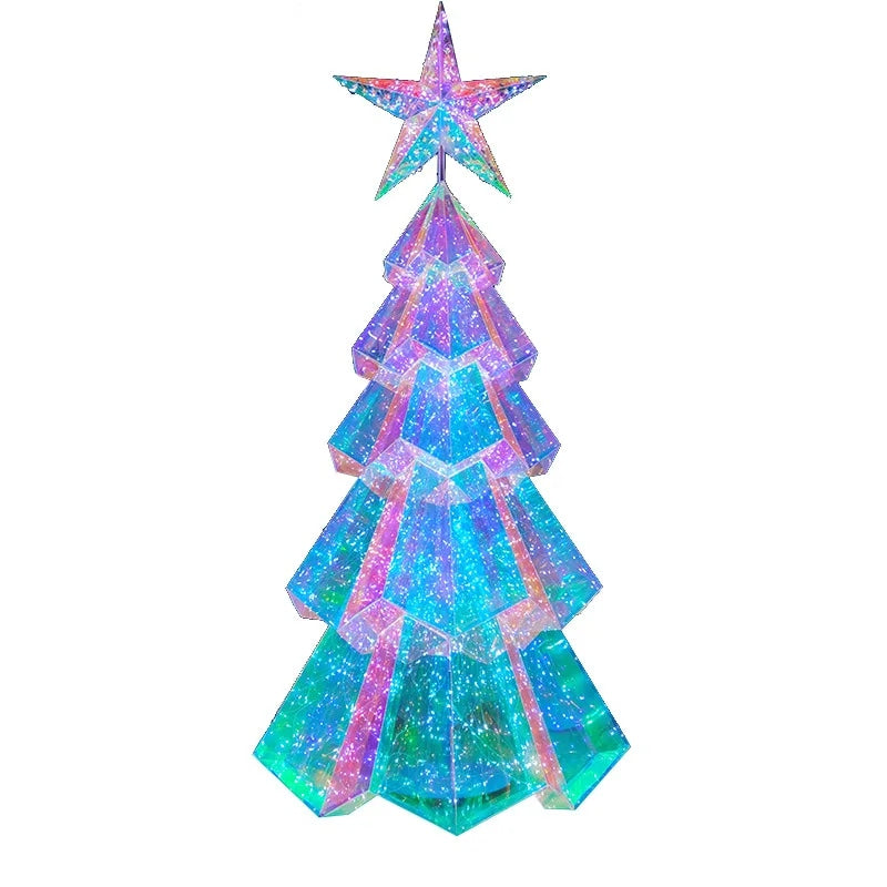 Cypress Spruce Style Neon LED Artificial Christmas Tree Display