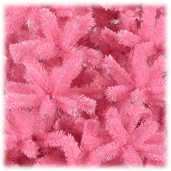 Decor Pink Artificial Full PVC Christmas Tree for Commercial Displays