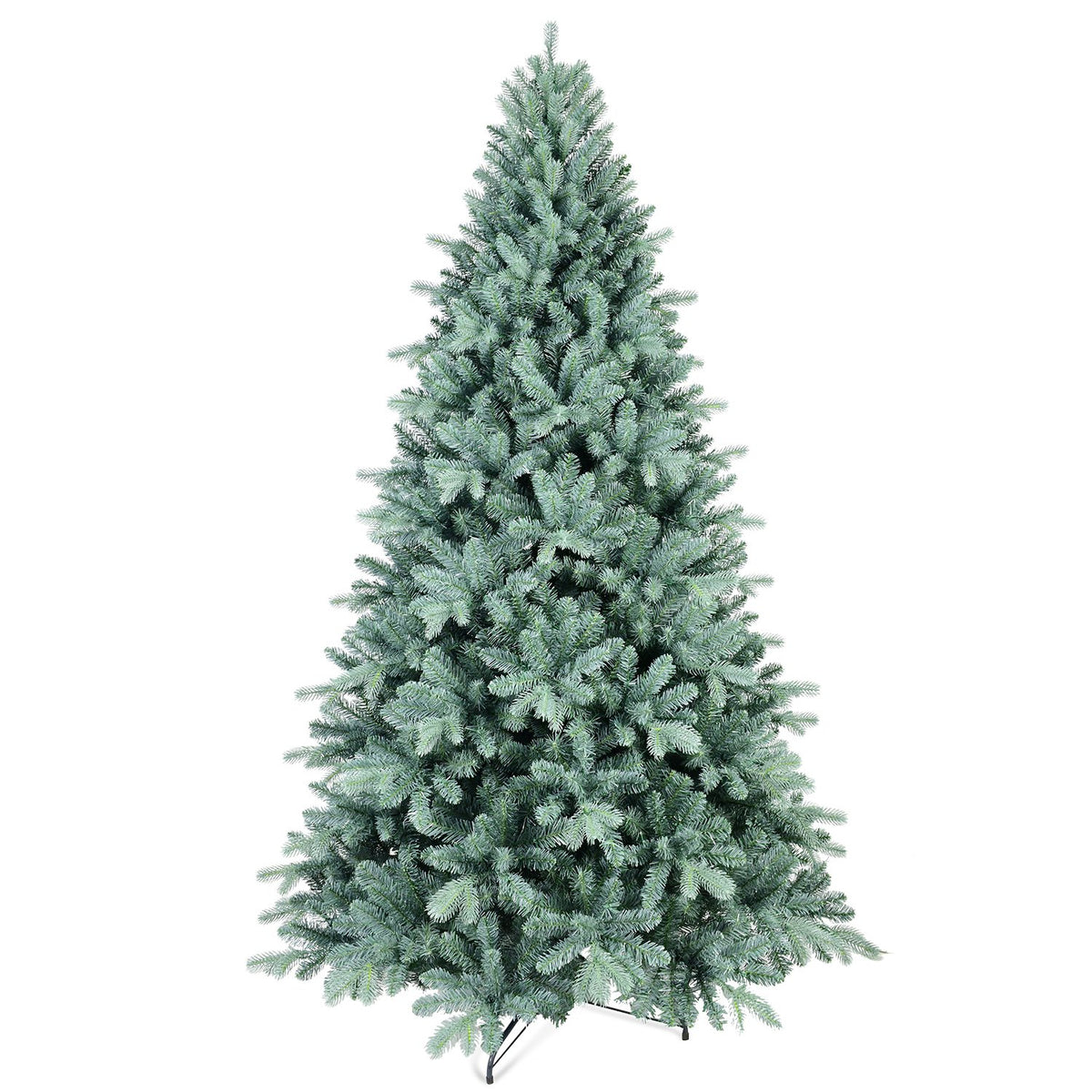 Blue Spruce Artificial Christmas Tree with Silvery Blue Tips