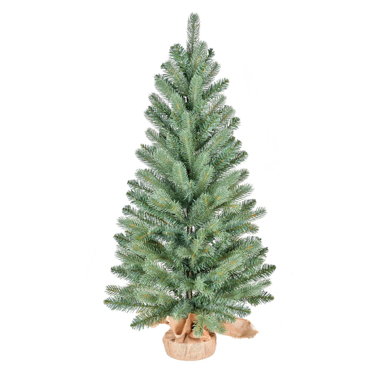Blue Spruce Artificial Christmas Tree with Silvery Blue Tips