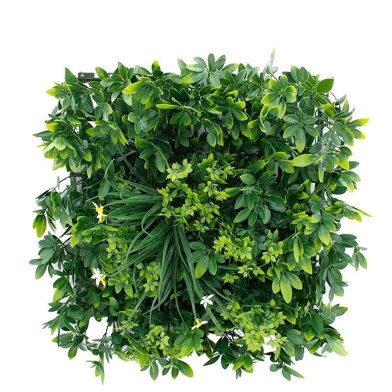 Eco Friendly Artificial Grass Wall Panels 50*50cm Eco