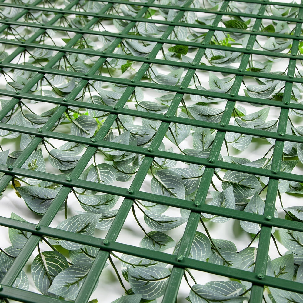 Extendable Artificial Trellis Hedges Green Wall Screen Panel