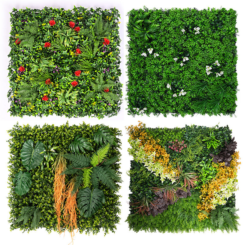 Faux Greenery Wall Panel for Commercial Backdrops