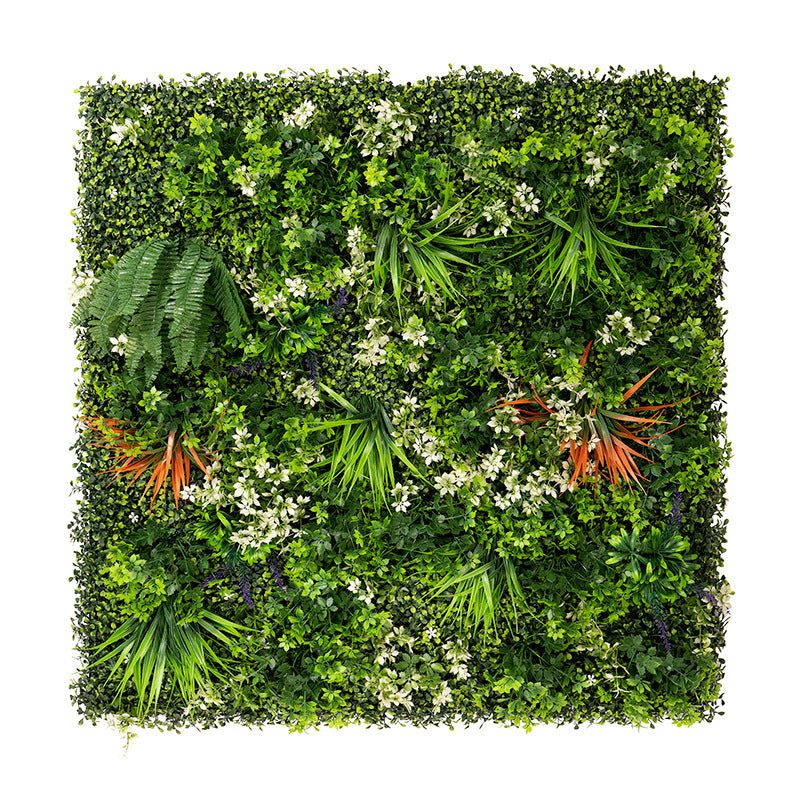 Faux Greenery Wall Panel for Commercial Backdrops