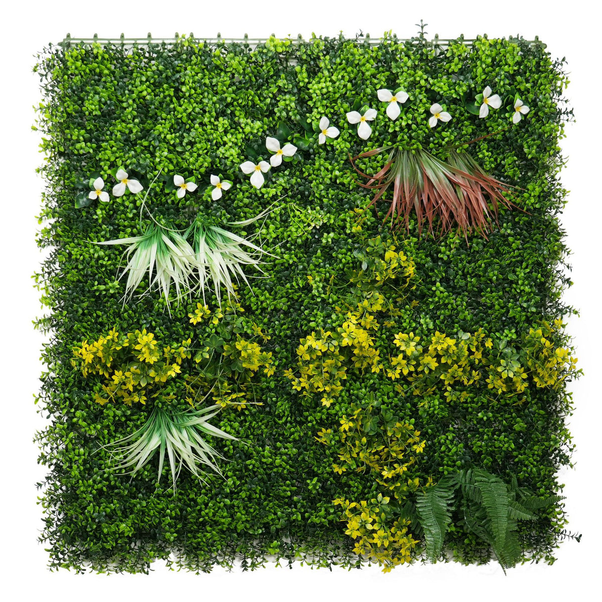 Faux Greenery Wall Panel for Commercial Backdrops