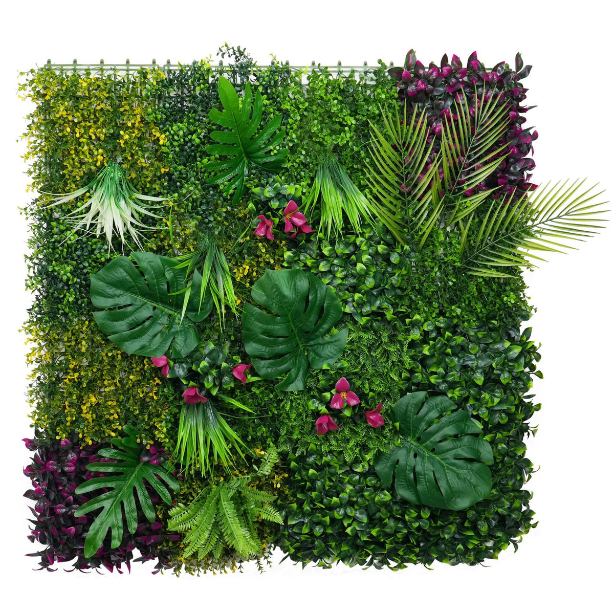 Faux Greenery Wall Panel for Commercial Backdrops