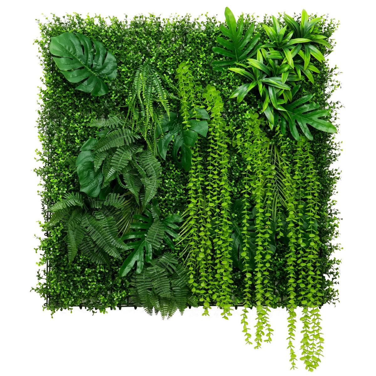 Faux Greenery Wall Panel for Commercial Backdrops