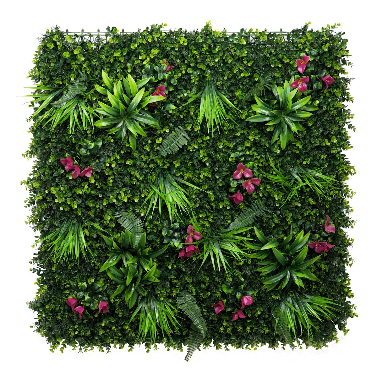 Faux Greenery Wall Panel for Commercial Backdrops