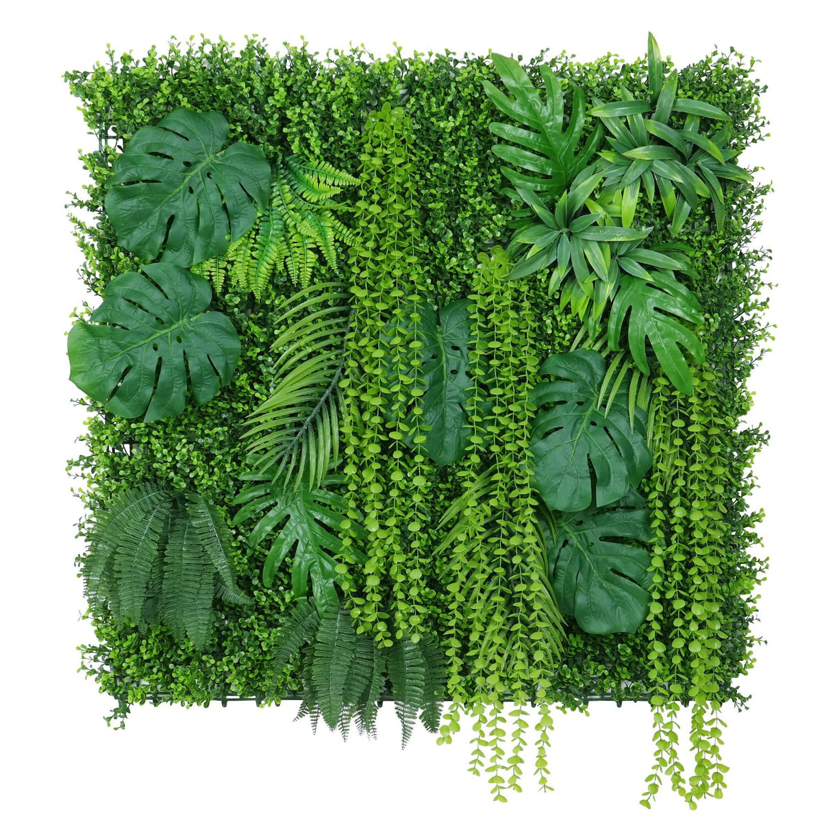 Faux Greenery Wall Panel for Commercial Backdrops