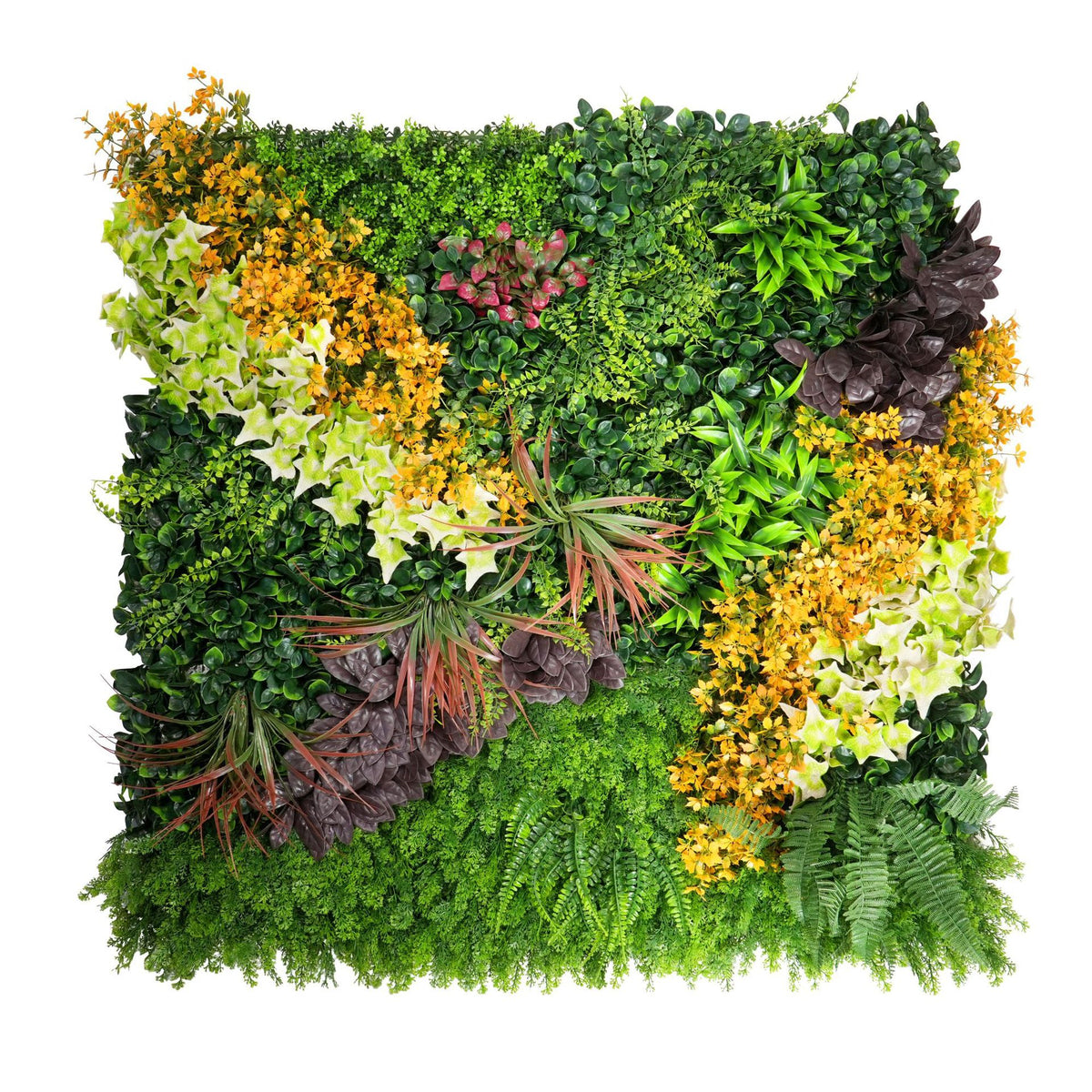 Faux Greenery Wall Panel for Commercial Backdrops